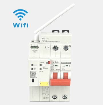 电保wifi智慧微断（带电动车充电识别）HXDB01-ZN02WDL